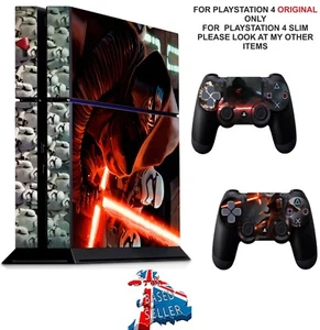 STAR WARS FORCE AWAKENS PS4 PROTECTIVE SKIN DECAL VINYL STICKER WRAP - Picture 1 of 3