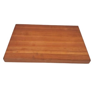Williams Sonoma Boos Edge-Grain Rectangular Cutting Board Cherry Small READ - Picture 1 of 5