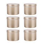  6 Pcs Candle Jar Succulent Seasoning Condiment Tea Container