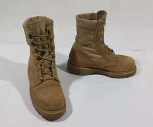 Altama Men's Steel Toe Combat Boots Size 5.5W Military Wrath 8" Brown ASTM F2413 - Picture 1 of 8