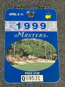 1999 UNSIGNIERTES Masters Abzeichen - Golf - Bild 1 von 2