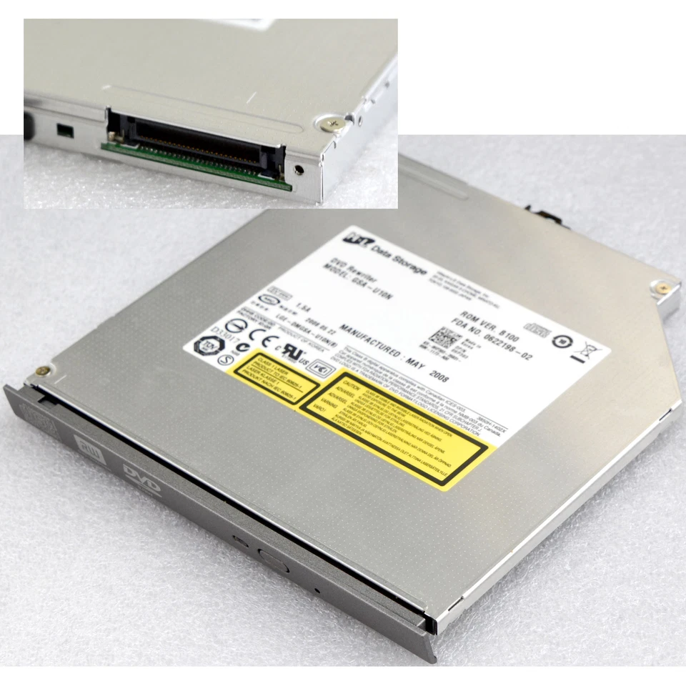 Ultra Slim CD DVD RW Drive GSA-U10N CDRW DVDRW R/RW LGE-DMGSA-U10N(B) M540 - Image 1 of 1