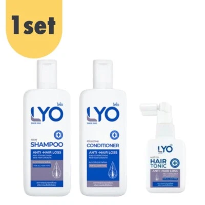 LYO Set Shampoo + Conditioner + Tonic Hair Treatment Hair Strengthen & Regrowth - Image 1 of 4
