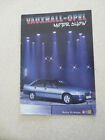 1987 Vauxhall - Opel range of motor cars advertising booklet / UK /- -- -----