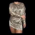 Debora Kuchme Vintage 100% silk dolman dress Size 10