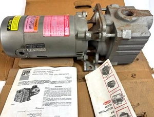 Teel selbstansaugende Kreiselpumpe 1/3 PS 3450 U/min 115 Volt 9K648 Dayton - Bild 1 von 17