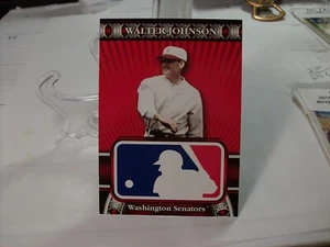 2010 Topps Logoman HTA #HTA-36 - Walter Johnson - Washington Senators 10-1219 - Picture 1 of 2