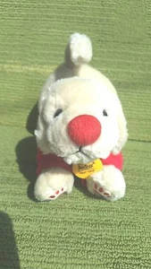 ANDREX PUPPY - COMIC RELIEF RED NOSE DAY 2007 - 8" LABRADOR DOG WITH COLLAR - - Picture 1 of 9