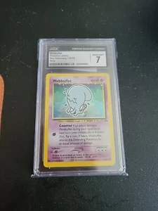CGC 7 Wobbuffet Neo Discovery Holo Rare Pokemon Card 16 NM NEAR MINT (Psa) 16/75 - Picture 1 of 3