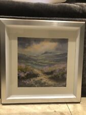 2 X Artko Silver Framed Beyond The Heather 1 And 2 Pictures