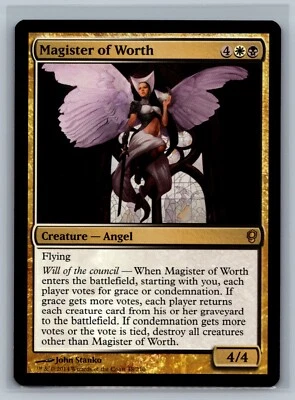 Magic The Gathering Conspiracy Magister of Worth #48/210 MTG TCG CCG - Image 1 of 2