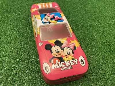 Estojo de lápis de carro rosa Disney Minnie Mouse - VEJA DESC - RARO - Imagem 1 de 4