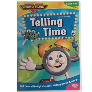 Rock N Learn DVD Telling Time - Picture 1 of 3