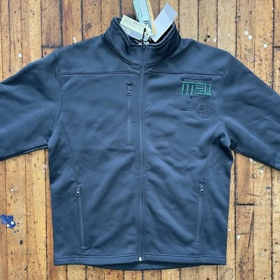 Chaqueta de tránsito OURAY Michigan State MSU grande tecnología polar cremallera completa gris oscuro Foto 1 de 4