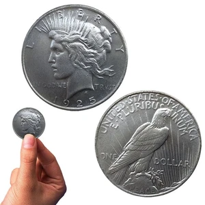 1925 1 Dollar Peace Silber Dollar High Relief - Bild 1 von 7