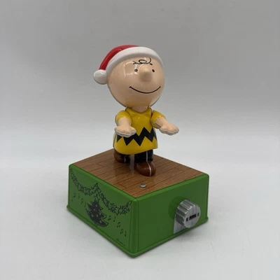 Hallmark Peanuts CHARLIE BROWN 2017 Dance Party w/ Music & Motion Figure - NEW