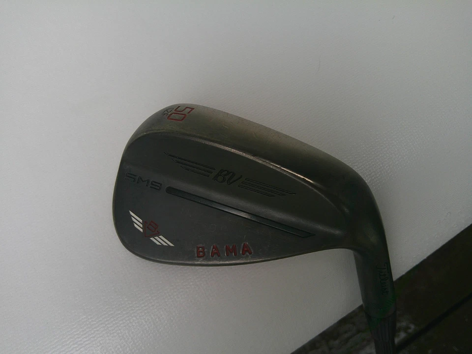 Titleist BV SM9 Black 50.12F* Gap Wedge w/ Project X LZ 6.0 Stiff Shaft - Image 1 of 4