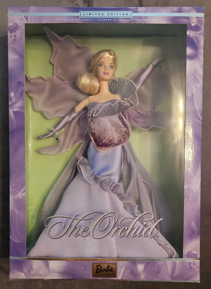 Mattel Barbie The Iris Collector Doll - 4th in Flowers Fashion Series