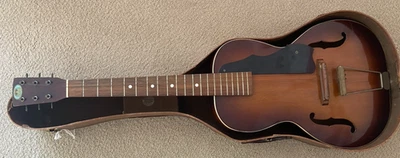 Guitarra Regal Parlor PROJECT Años 20 30 Hecha en EE. UU. Acabado Imitación Vintage COOL Foto 1 de 4