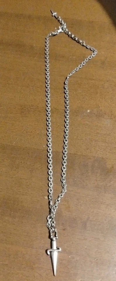 Collana Cesare Paciotti Vintage Argento Unisex - Immagine 1 di 4