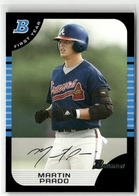 Bowman #237 Martin Prado Atlanta Braves 2005 radiocontrol Foto 1 de 2