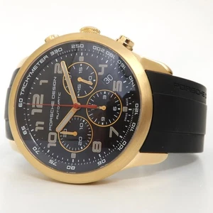 Cronógrafo de tablero de instrumentos Porsche Design oro macizo de 18 quilates 42 mm 6612,69/2 - Imagen 1 de 9