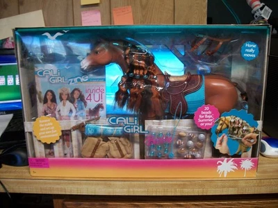 ¡¡NUEVO!! Barbie Cali Girl Horse Mattel 2004 vintage Baja H2596 ¡Raro! Foto 1 de 4