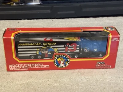 1994 McDonald's Racing Team Hamburglar Hotrod 13 NEW 1:64 Cab Transporter Rig - Image 1 of 4