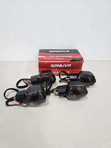 SPALAR 4 pieces front/rear motorcycle accessories (Smoke) Fits All Models  - Picture 1 of 14