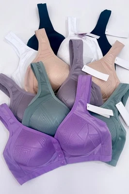 6 Daisy Bras for Older Women Bra Comfortable Convenient Front Button Seniors 36B - Image 1 of 4