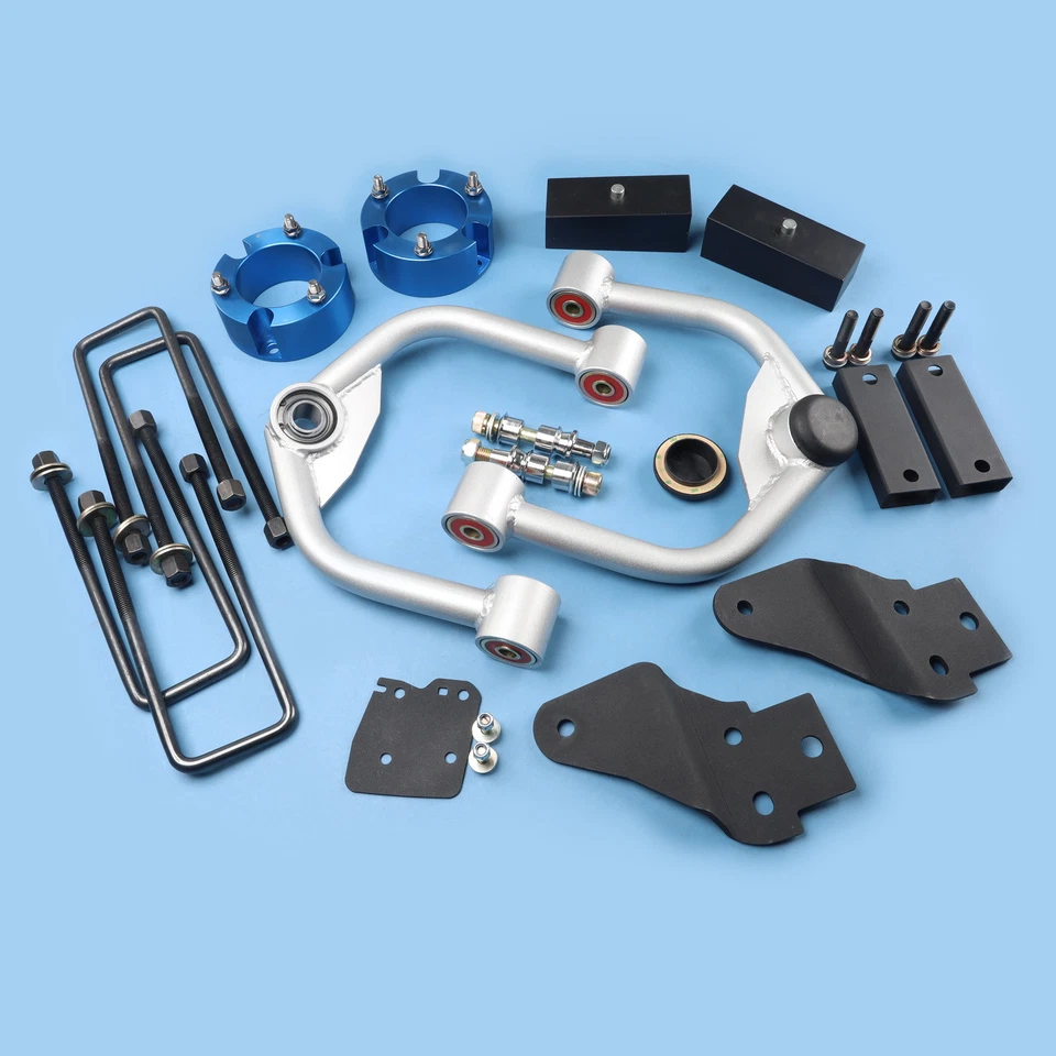 Front 4" Rear 3" Leveling Lift Kit+Control Arm+Sway Fit Titan XD 2016-2024 - Image 1 of 4