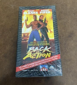 Back in Action VHS 1994 Screener Promo Tape Brand New Sealed - Picture 1 of 5