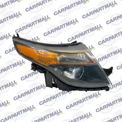 2011-2015 FORD EXPLORER INTERCEPTOR UTILITY RIGHT HEADLIGHT HEADLAMP HALOGEN OEM Foto 1 de 4