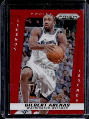 2024-25 Prizm Deca Gilbert Arenas Red Prizm #183/199 Wizards - Image 1 of 2