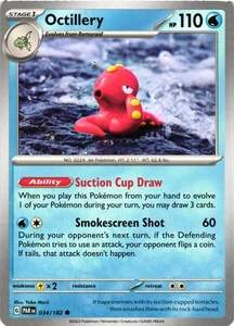 Octillery Non-Holo SV04: Paradox Rift 034/182 NM Common - Picture 1 of 2