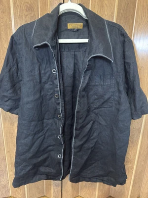 Club Room Sweater Vest Men’s L argyle green Cotton Knit Preppy Golf  - Image 1 of 4