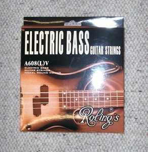 Muta Completa da 4 corde per BASSO Elettrico 1 Set Roling's Bass guitar Strings - Foto 1 di 1