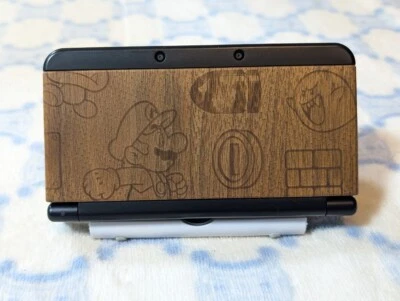 Nueva consola Nintendo 3DS solo funciona excelente placa de cubierta Mario probada Japón Foto 1 de 4