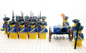 Pirates Swedish Line Infantry Battalion Soldiers made with real LEGO® Figure - Picture 1 of 9