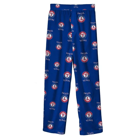Youth Royal Texas Rangers Team Color Logo Pants Cover