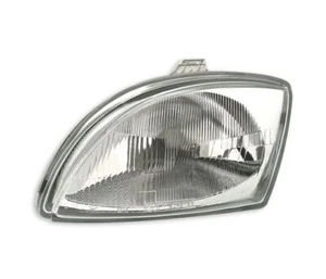 Left Headlight for Fiat Seicento 1998-2002 2003 2004 2005 VP1244L Chrome LHD - Picture 1 of 2