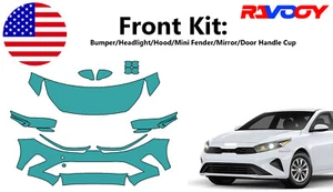 For KIA Forte LX LXS 2022-2024 Front Paint Protection Film PreCut Kit PPF - Picture 1 of 7