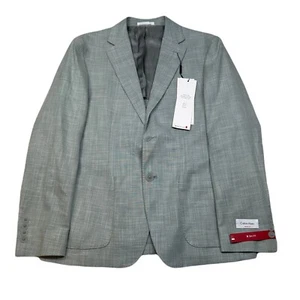 Calvin Klein Mariano Sport Coat Mens 40S 40 Mint Green Stretch Slim Fit $295 - Picture 1 of 13