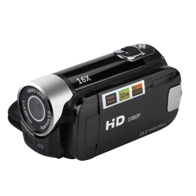 Videocámara digital 1080P HD TFT LCD 24MP 16X zoom DV AV visión nocturna Foto 1 de 4
