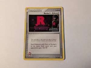 Nascondiglio del razzo con vortice centrale! 87/109 Team Rocket Returns timbrato - Foto 1 di 8