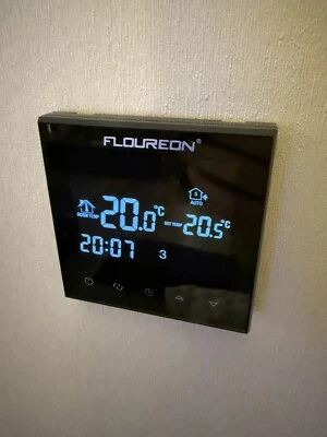 Thermostat Raumthermostat Unterputz Fußbodenheizung programmierbar 4 Stück - Bild 1 von 4