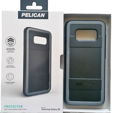 Funda Protectora Pelican para Samsung Galaxy S8 Protección Resistente Negra ¡NUEVA! Foto 1 de 4