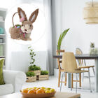 Woven Bunny Ornament Tabletop Desktop Bookshelf Baskets Kids Candy Baby Toy