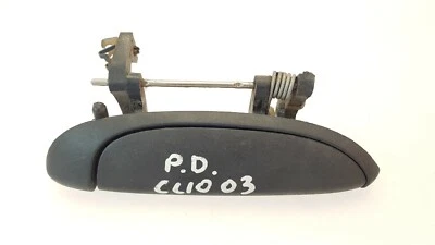 RENAULT CLIO MK2 2002 LHD PUERTA DELANTERA DERECHA EXTERIOR MANIJA EXTERIOR 7700426087 Foto 1 de 4