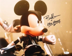 BRET IWAN Authentic Hand-Signed "MICKEY ~KINGDOM HEARTS 3" 11x14 Photo JSA COA - Picture 1 of 1